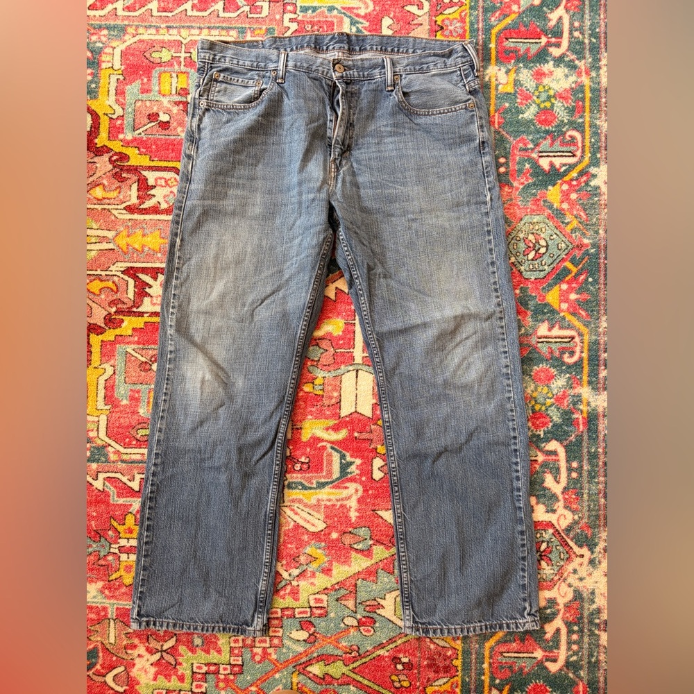 Levi's Straight-Leg Denim Jeans in Blue